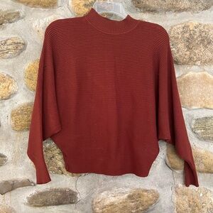 Forever 21 Brick Red Turtleneck Sweater